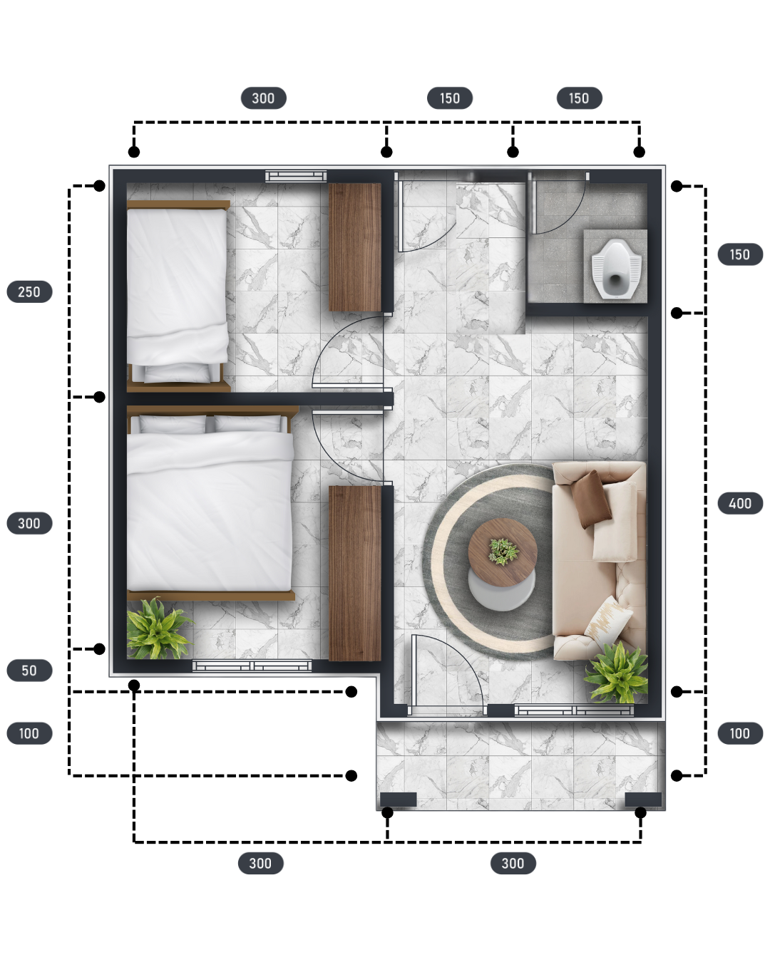 denah samira land (36)